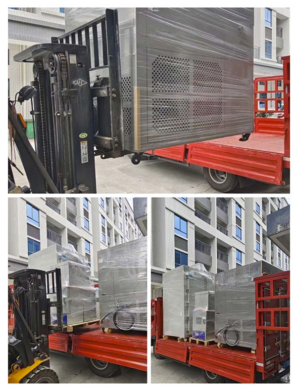 圓滿交機(jī)江西景德鎮(zhèn)客戶公司！